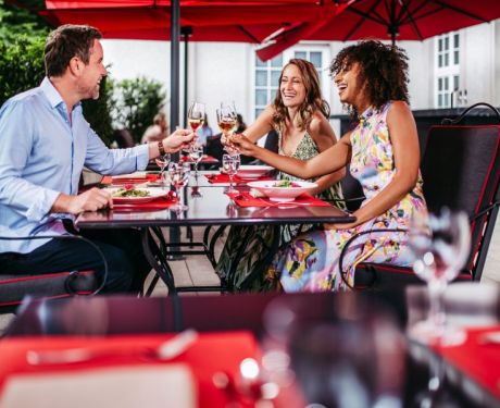 Parkhotel Quellenhof Aachen Terrasse